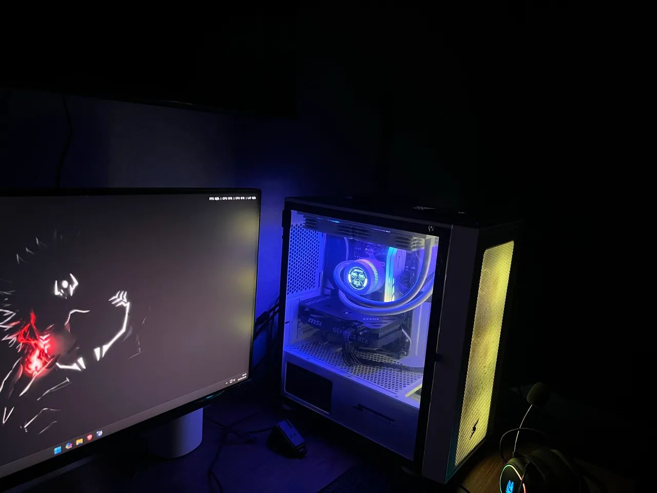VENDO OU TROCO PC GAMER RYZEN 7 5700x3D  - Foto 2