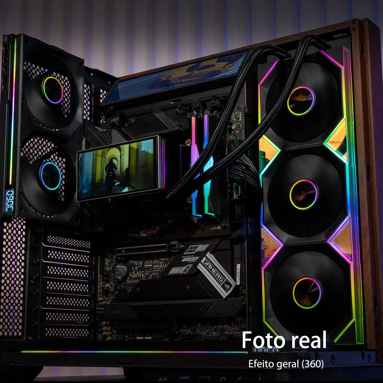Water Cooler Pro Flow com Tela LCD - Foto 3