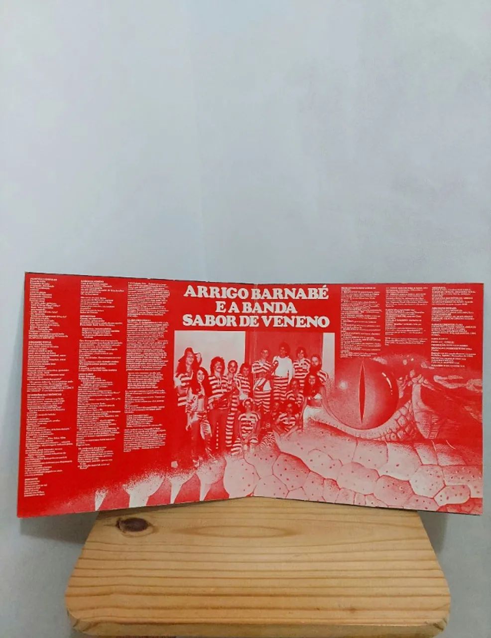 LP Disco de Vinil Arrigo Barnabé e a Banda Sabor De Veneno - Clara Crocodilo - Foto 2