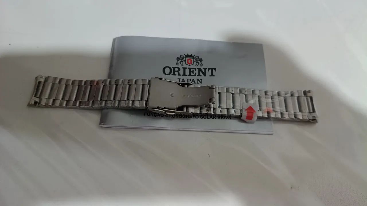 PULSEIRA ORIENT AÇO 22mm - Foto 4