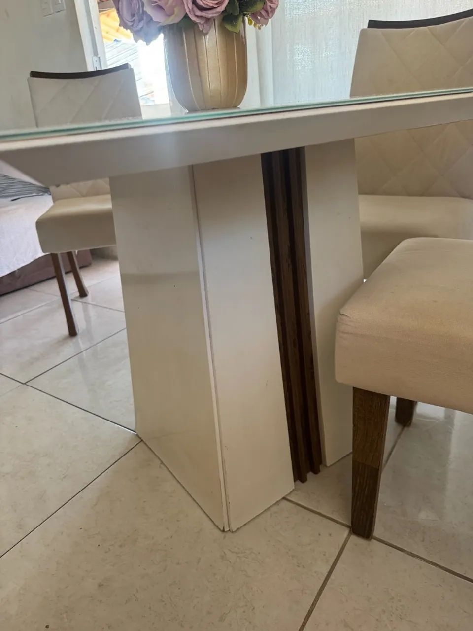 Mesa de jantar  com 3 cadeiras  - Foto 5