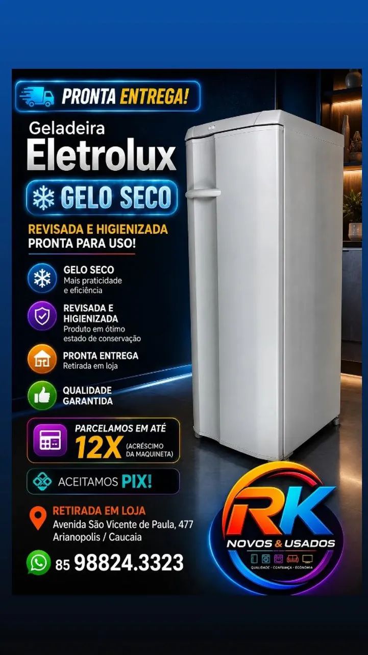 Geladeira Eletrolux