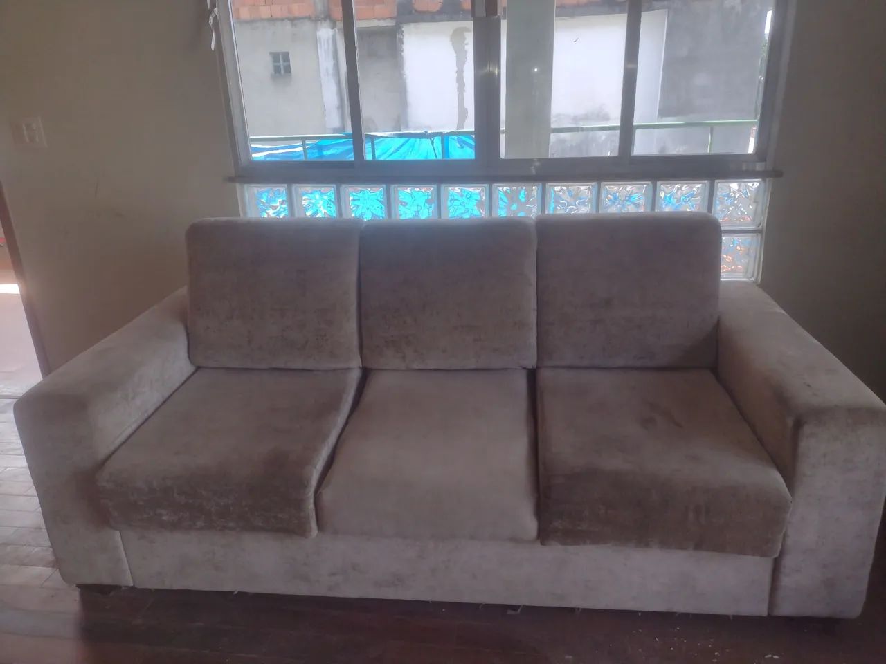 Sofa acento Retrátil de 3 lugares para sala - Foto 4