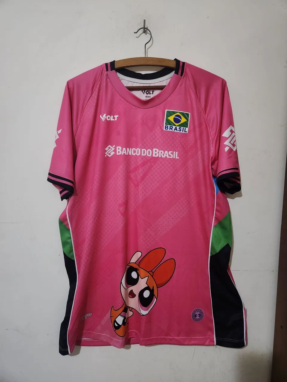 Camisa Florzinha Meninas Superpoderosas 2026 Vôlei Brasil Feminina Volt
