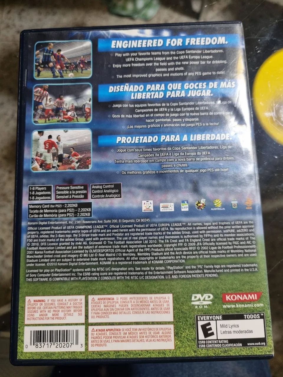 Título: PES 2011 PlayStation 2 - Original Completo (Capa e Manual) - Foto 4