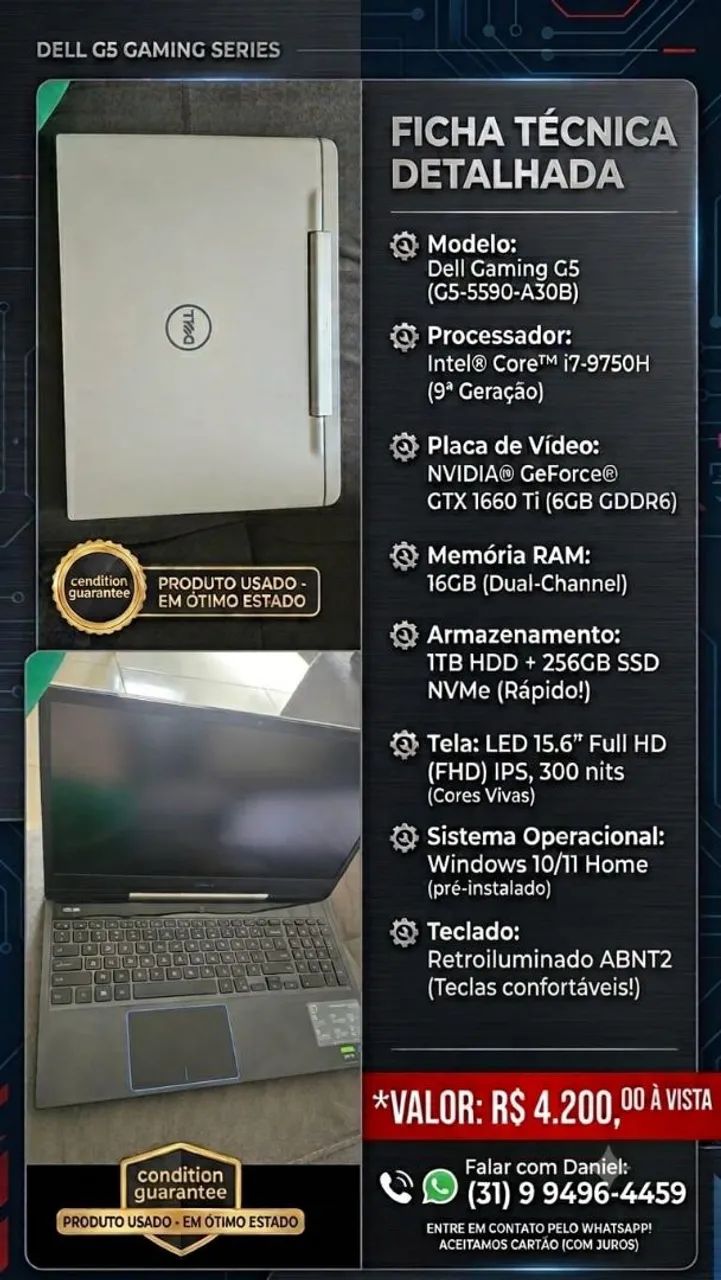DELL G5 GAMING SERIES - Foto 5