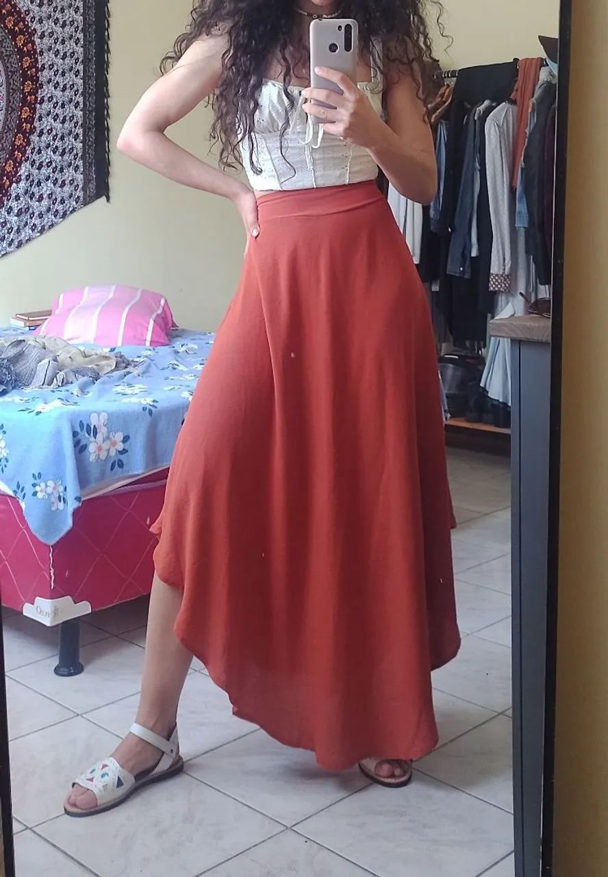 Saia Terra Cota Longa 