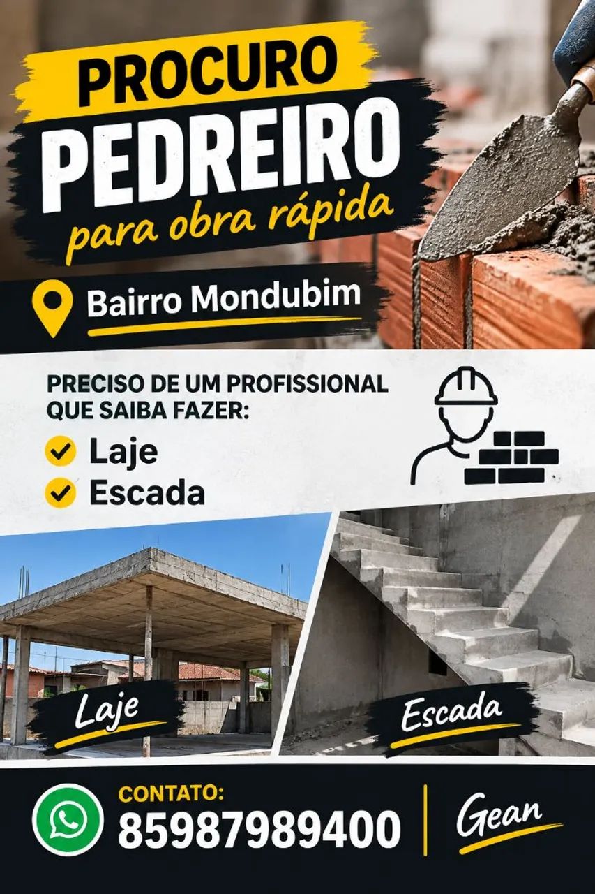 Procuro Pedreiro 