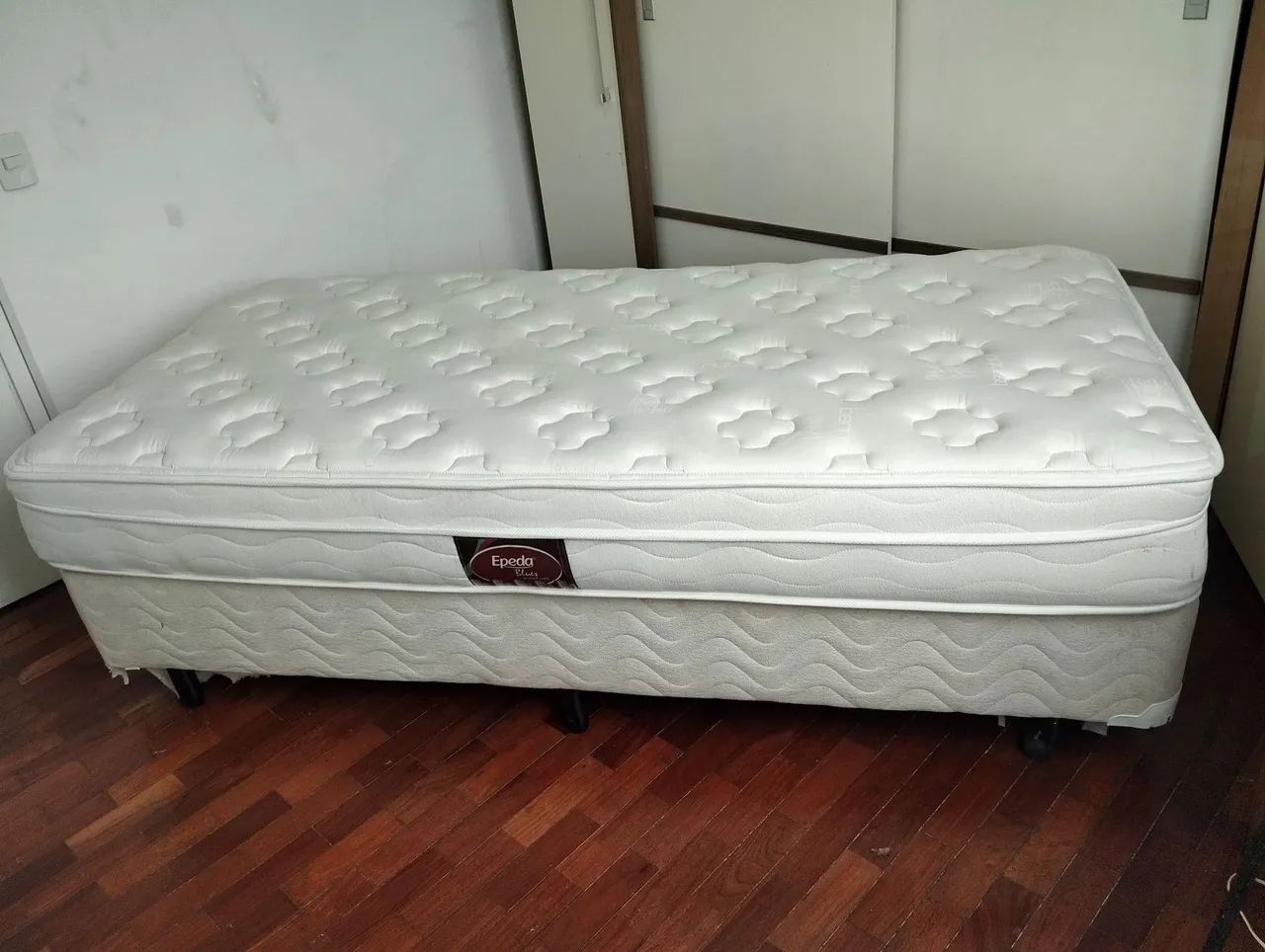 CAMA BOX DE SOLTEIRO EPEDA BLUES VISCO - Foto 2