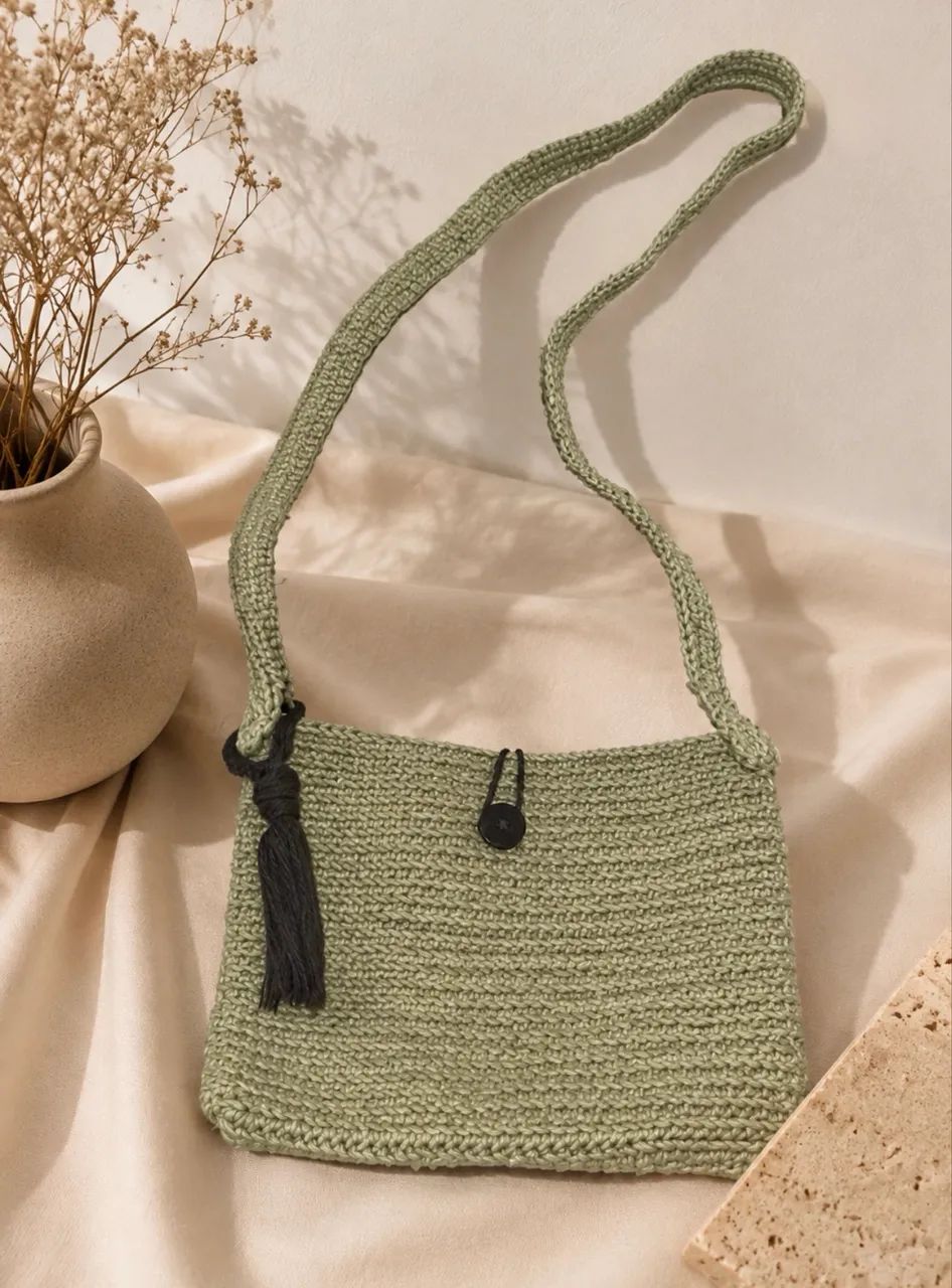 Bolsas de crochê  - Foto 3