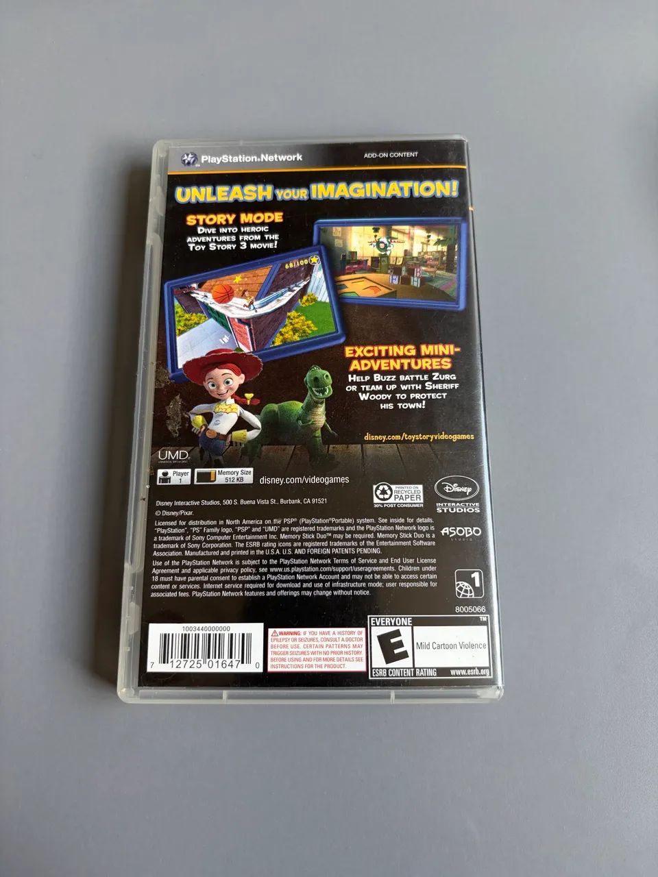 TOY STORY 3 PSP - Jogos de Vídeo Game - Vila da Serra, Nova Lima