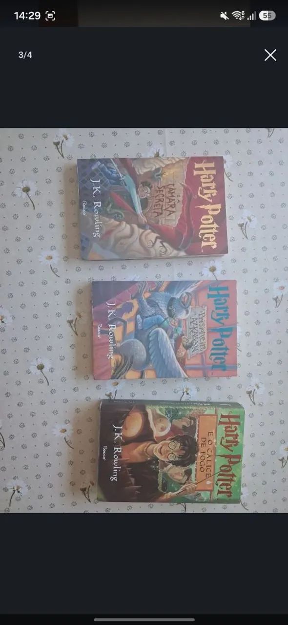 Livros Harry Potter 2-7 - Foto 3