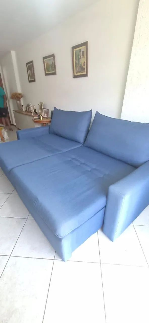 Sofa retrátil 3 lugares  - Foto 5