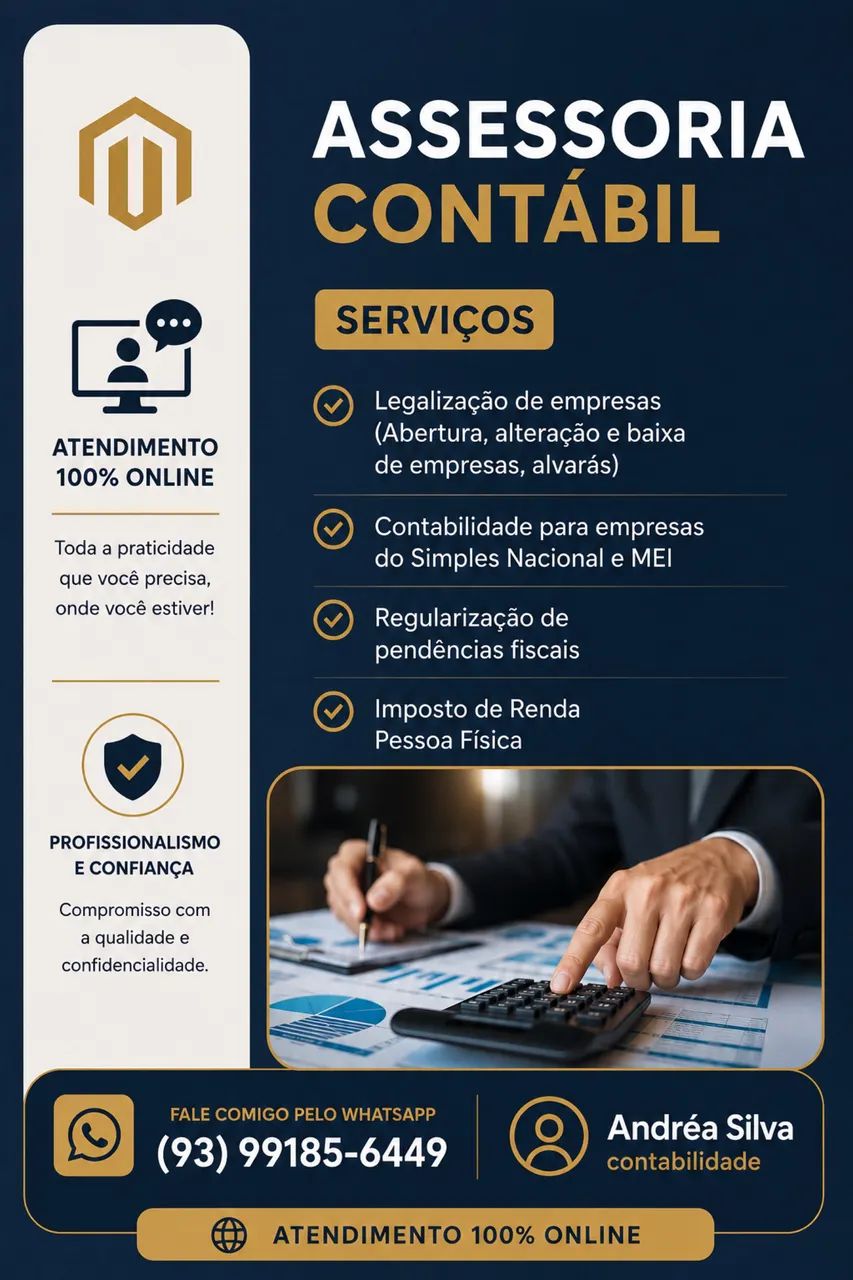 Prestação de serviços de contabilidade 