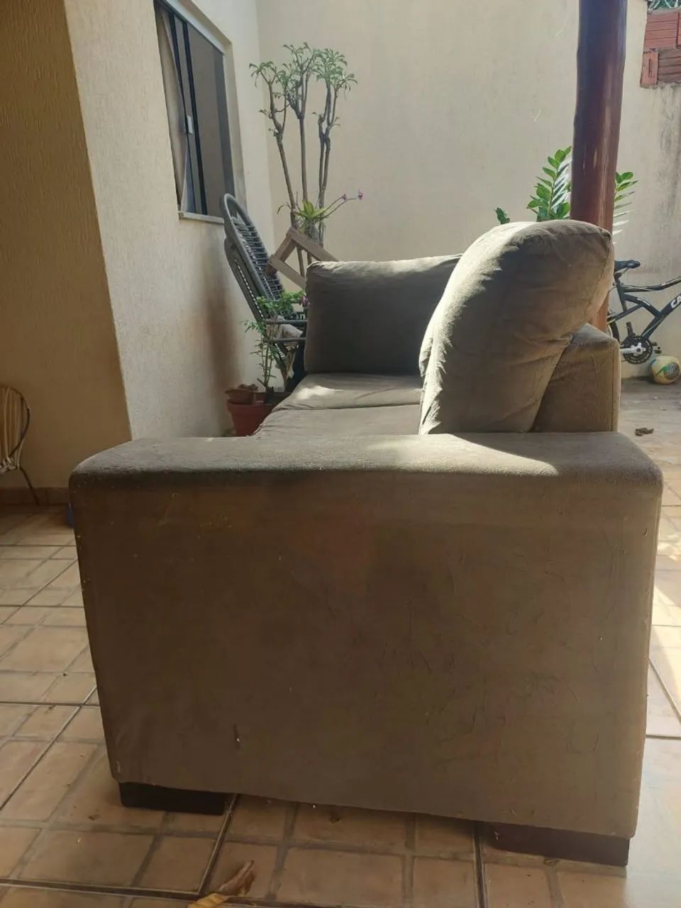 VENDO SOFÁ DE 3 LUGARES ( usado ) - Foto 4