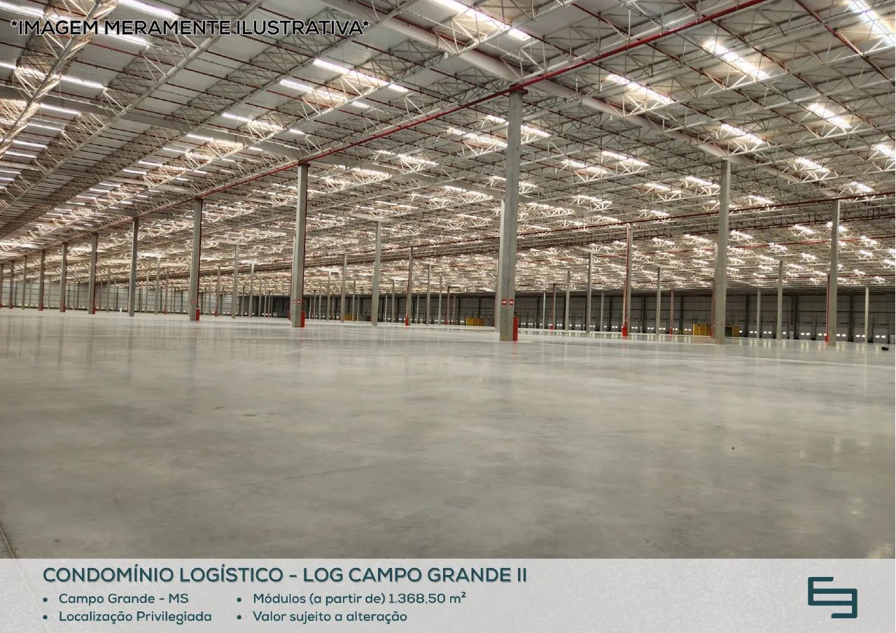 Galpão para alugar em Campo Grande/MS com 1.520,56 m² e 4 docas (Projeto)