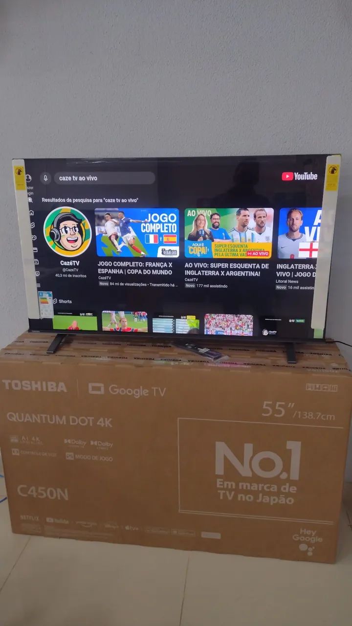 Tv 55 polegadas smartv Toshiba PROMOÇÃO  - Foto 2