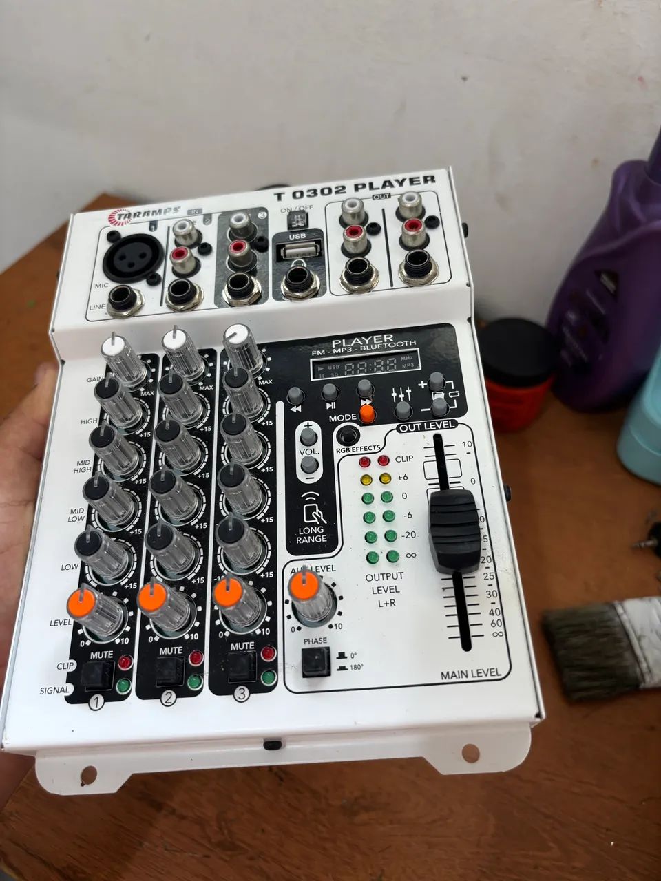 Mesa Taramps Com Player e Led Ritmo-Nova