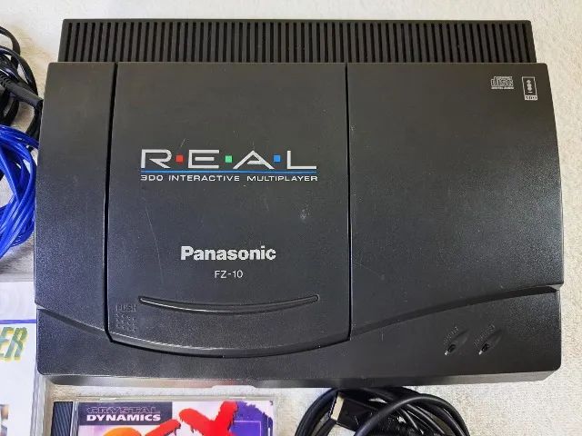 Console 3do Panasonic Fz-10 Funcionando tudo. Com 2 Jogos