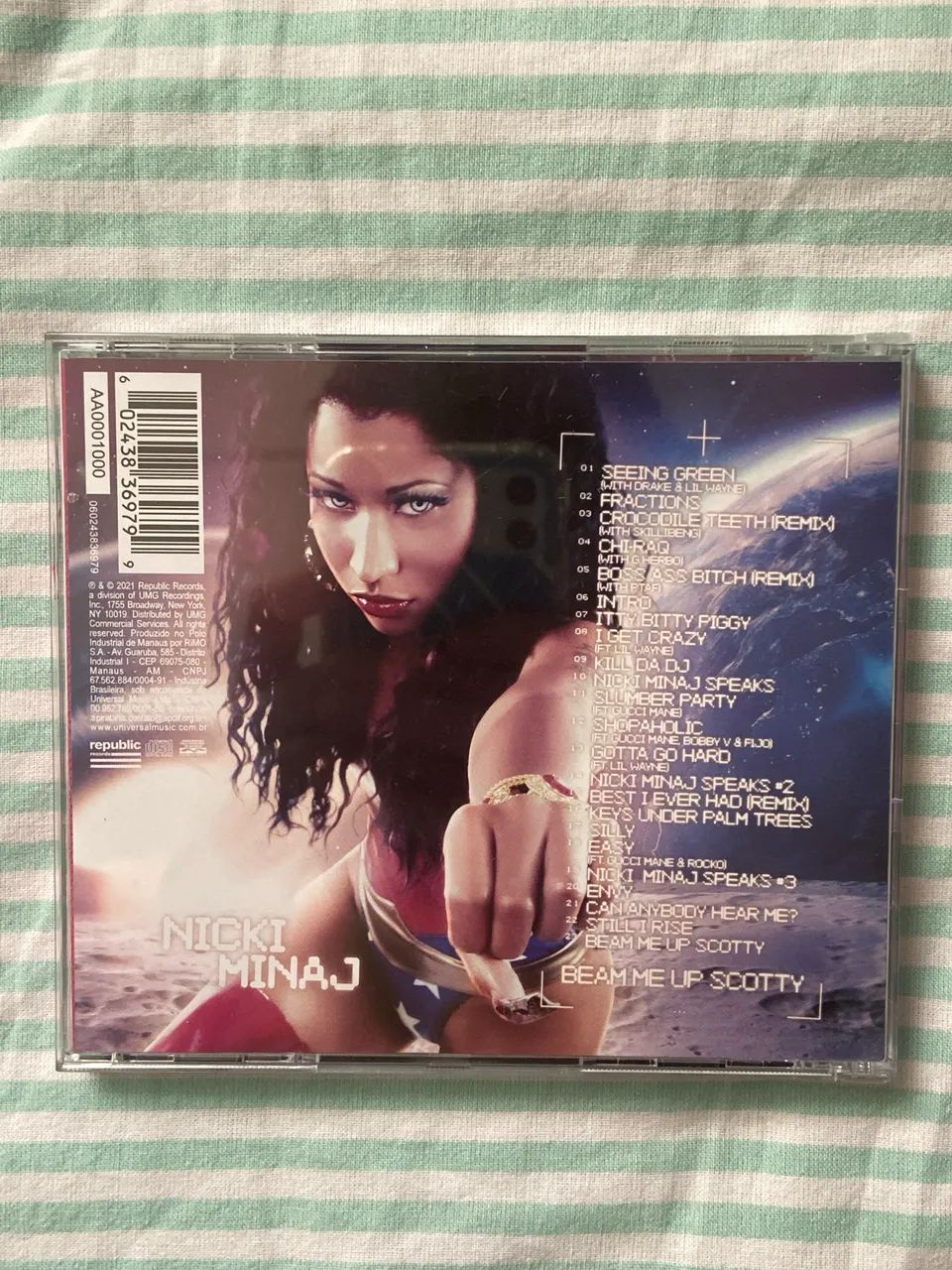 CD Nicki Minaj Beam Me Up Scotty - Foto 2