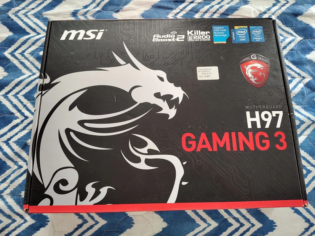 Placa mãe MSI H97 Gaming 3