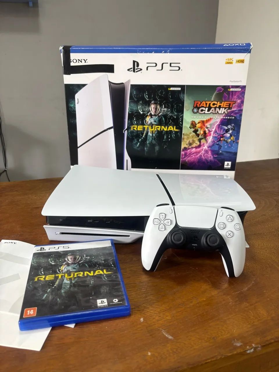 Ps5 slim com leitor  - Foto 3