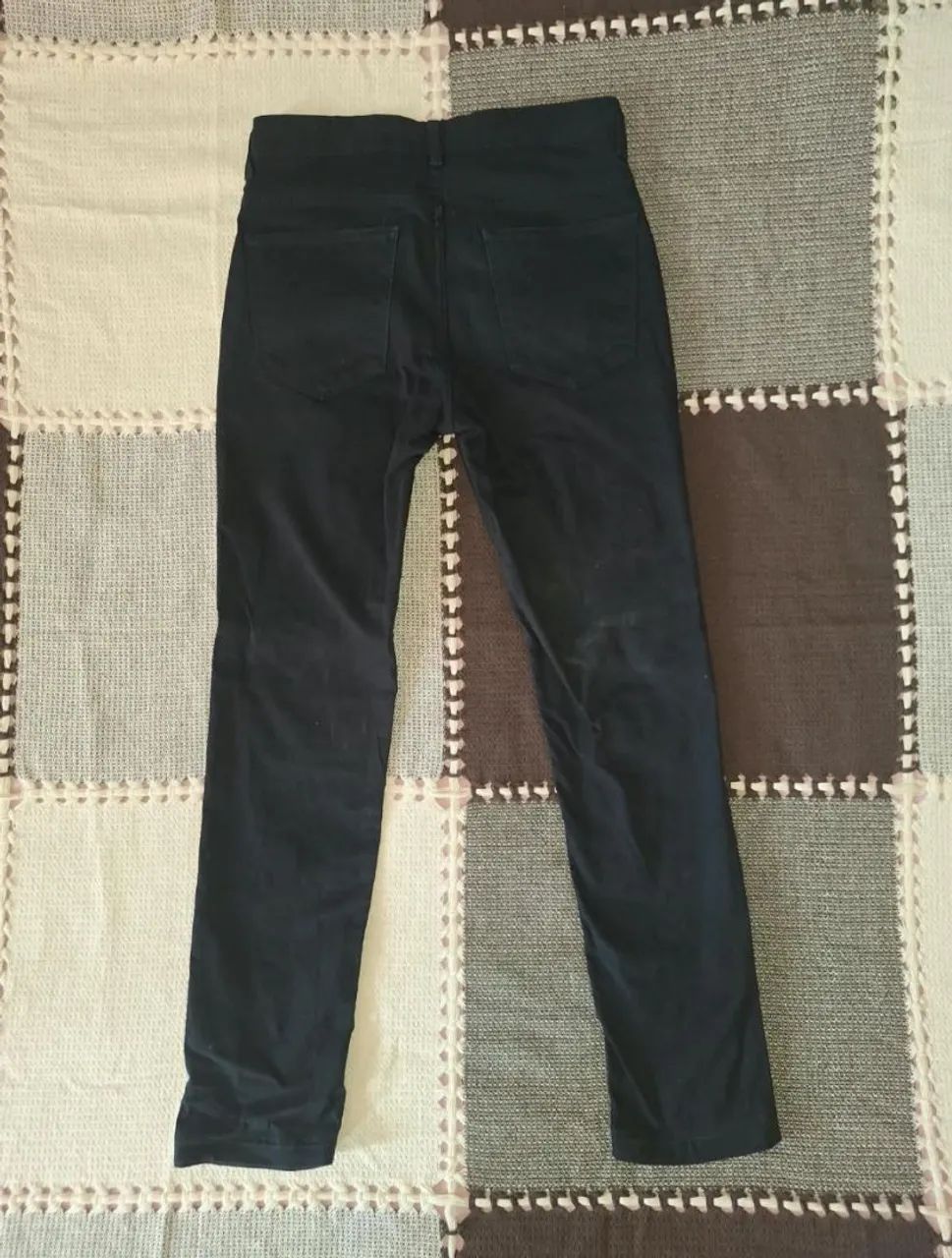 Calça jeans preta  - Foto 2