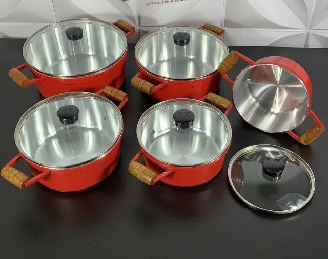 JG panela de alumínio batido 3x sem juros - Utensílios Para