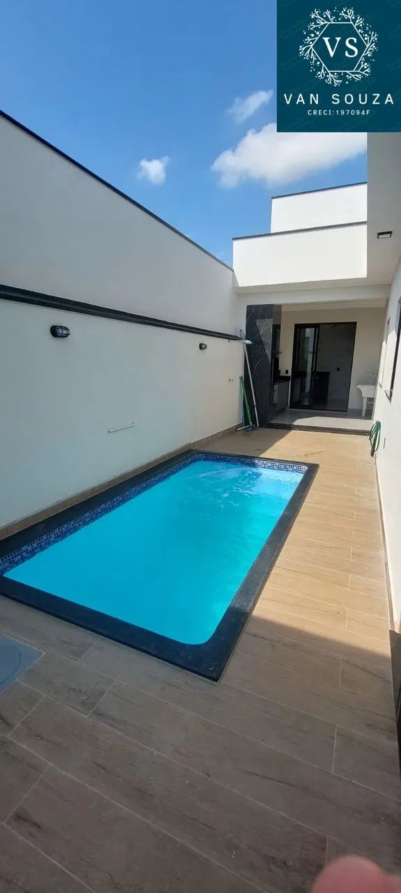 Casa Com Piscina Jardim Das araras em Indaiatuba - Foto 2