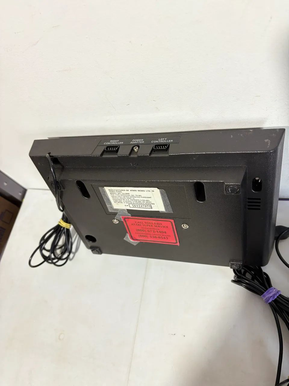 Console Atari 2600  sixier frente de madeira - Foto 2
