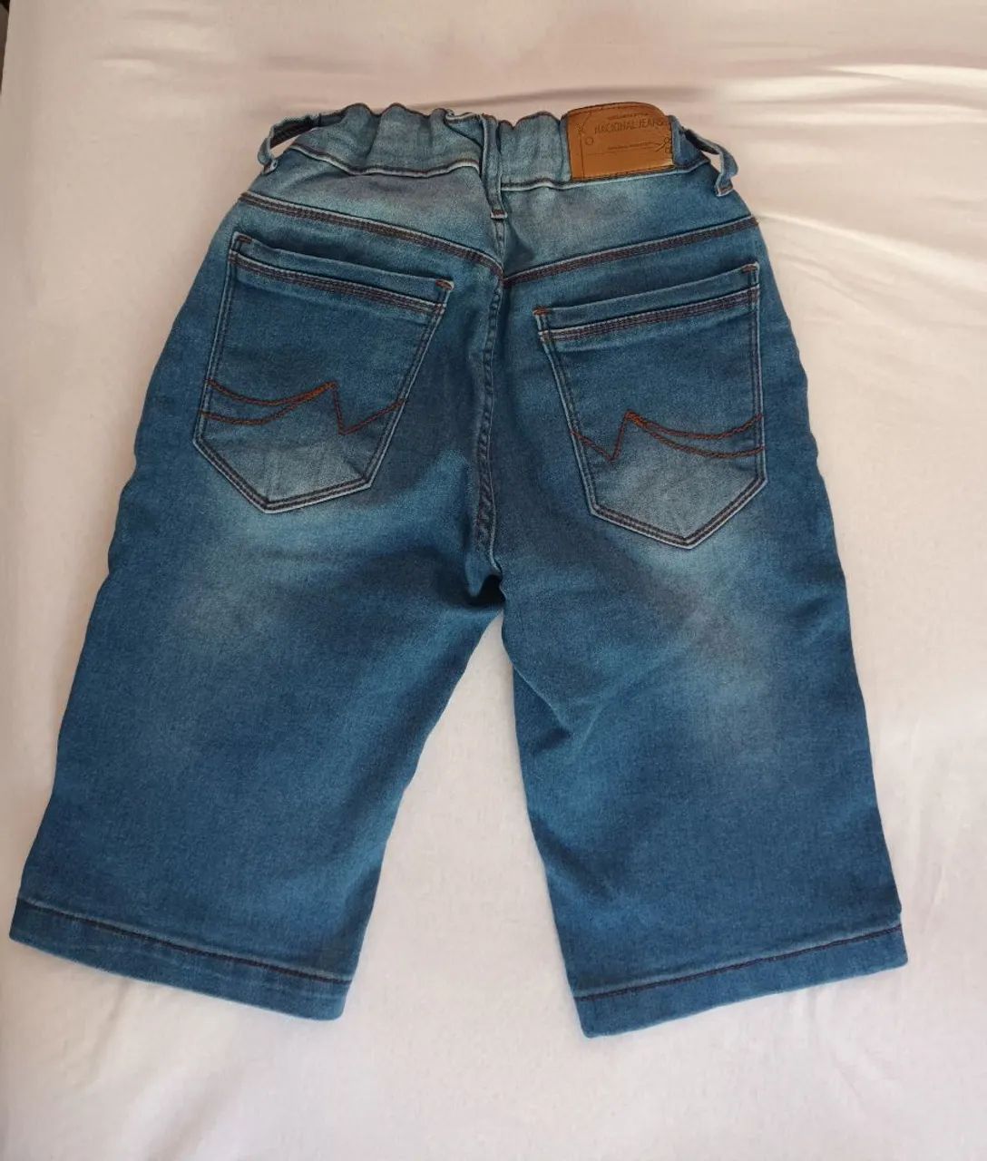 Bermuda jeans menino - Foto 5