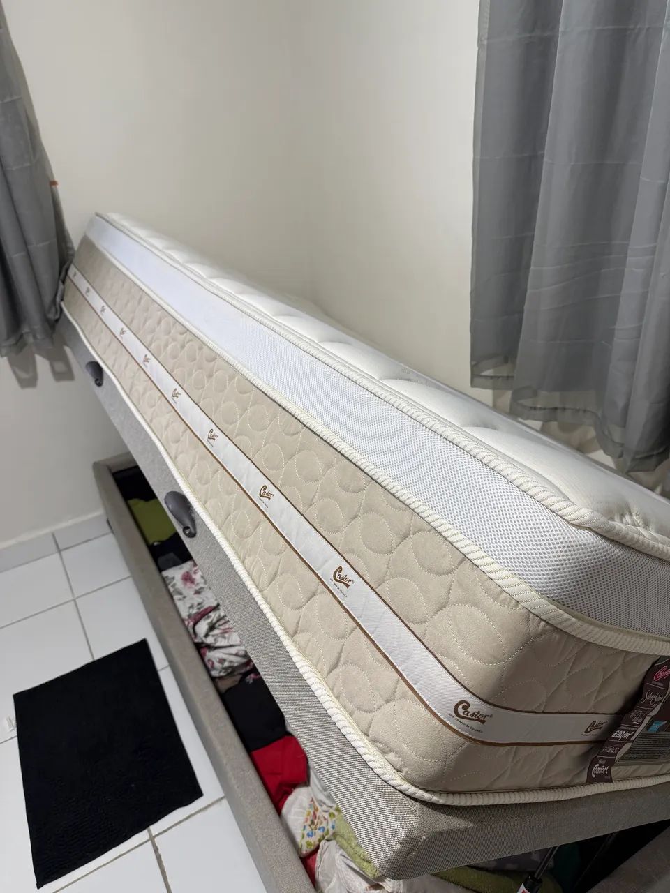 Cama de solteiro semi nova - Foto 2