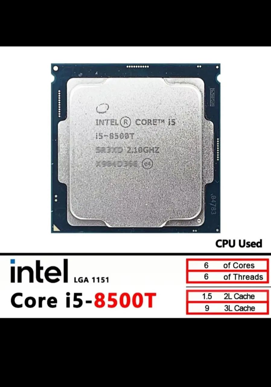 Processador i5 8500T 1151