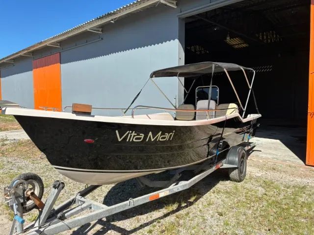 Barco Seminovo com Motor 50HP  - Foto 2