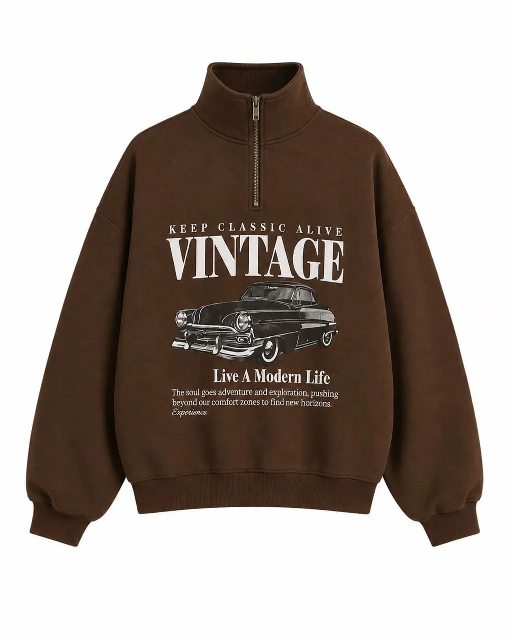 Casaco vintage marrom
