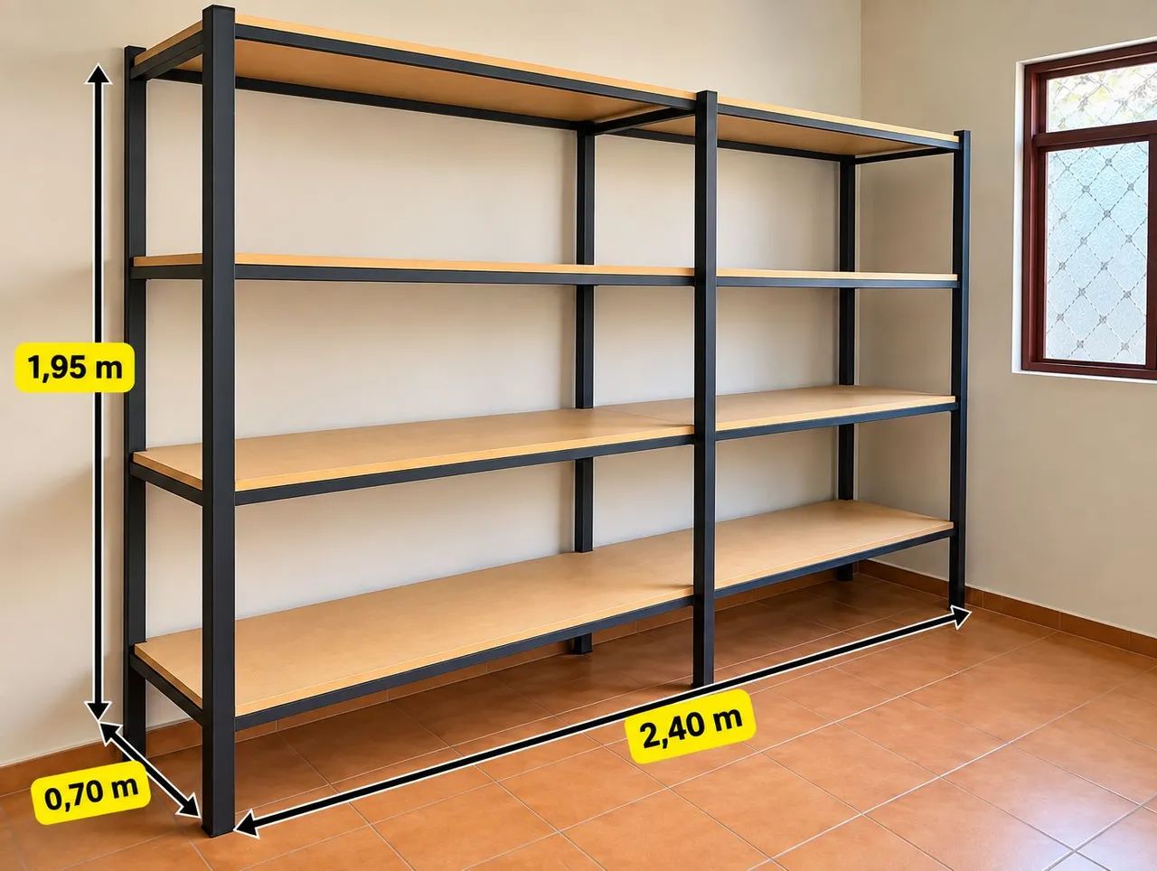 Prateleira Comercial Reforçada 