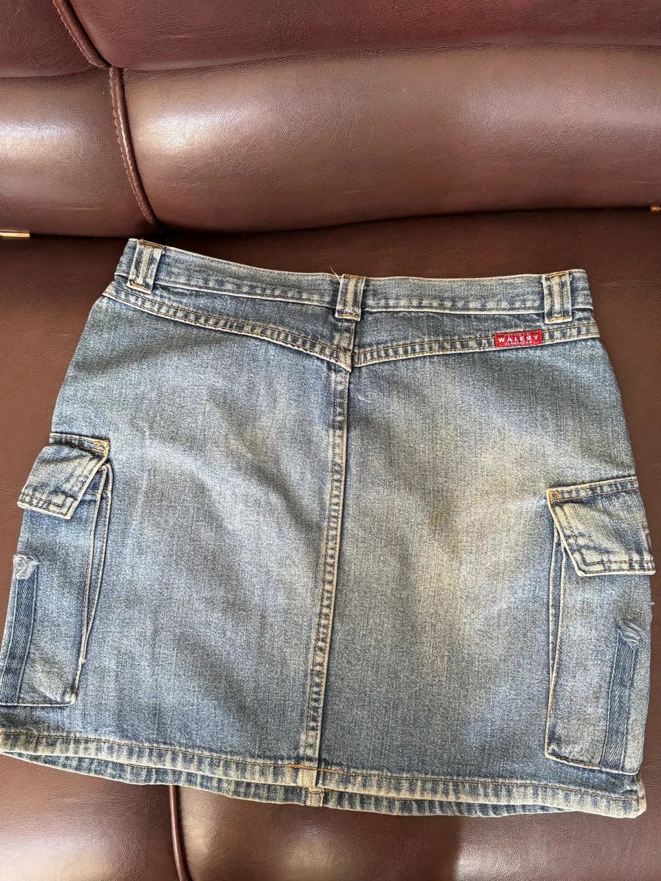 Mini saia jeans Walery vintage - Foto 4