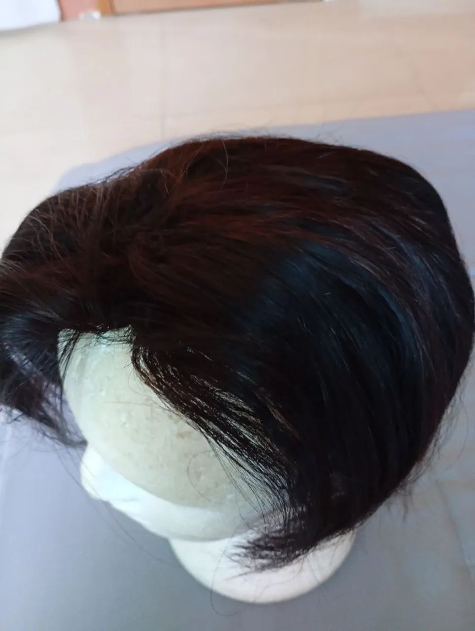 Peruca franjão top clousure cabelo humano  - Foto 4