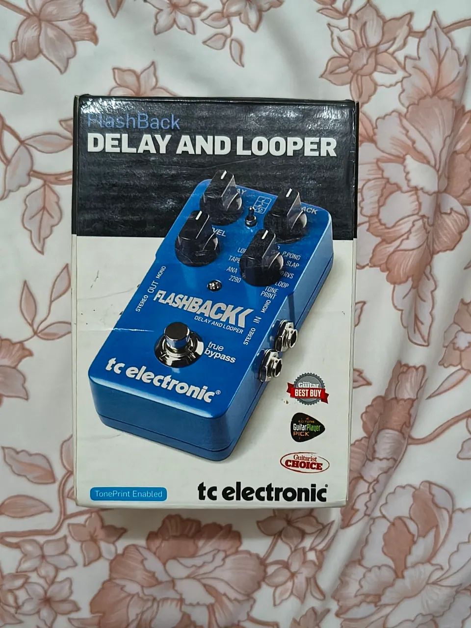 Pedal de delay flashback v1 tc Electronic guitarra/baixo - Foto 3