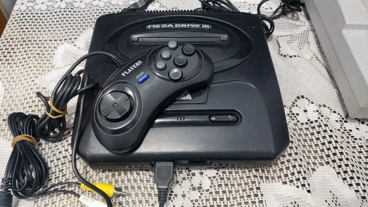 Sega Genesis Mini Mega Drive Clássico na caixa - Consoles de Vídeo