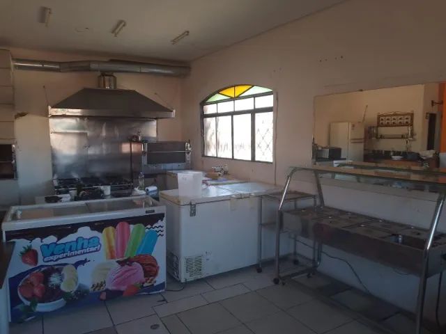 Fundos do restaurante
