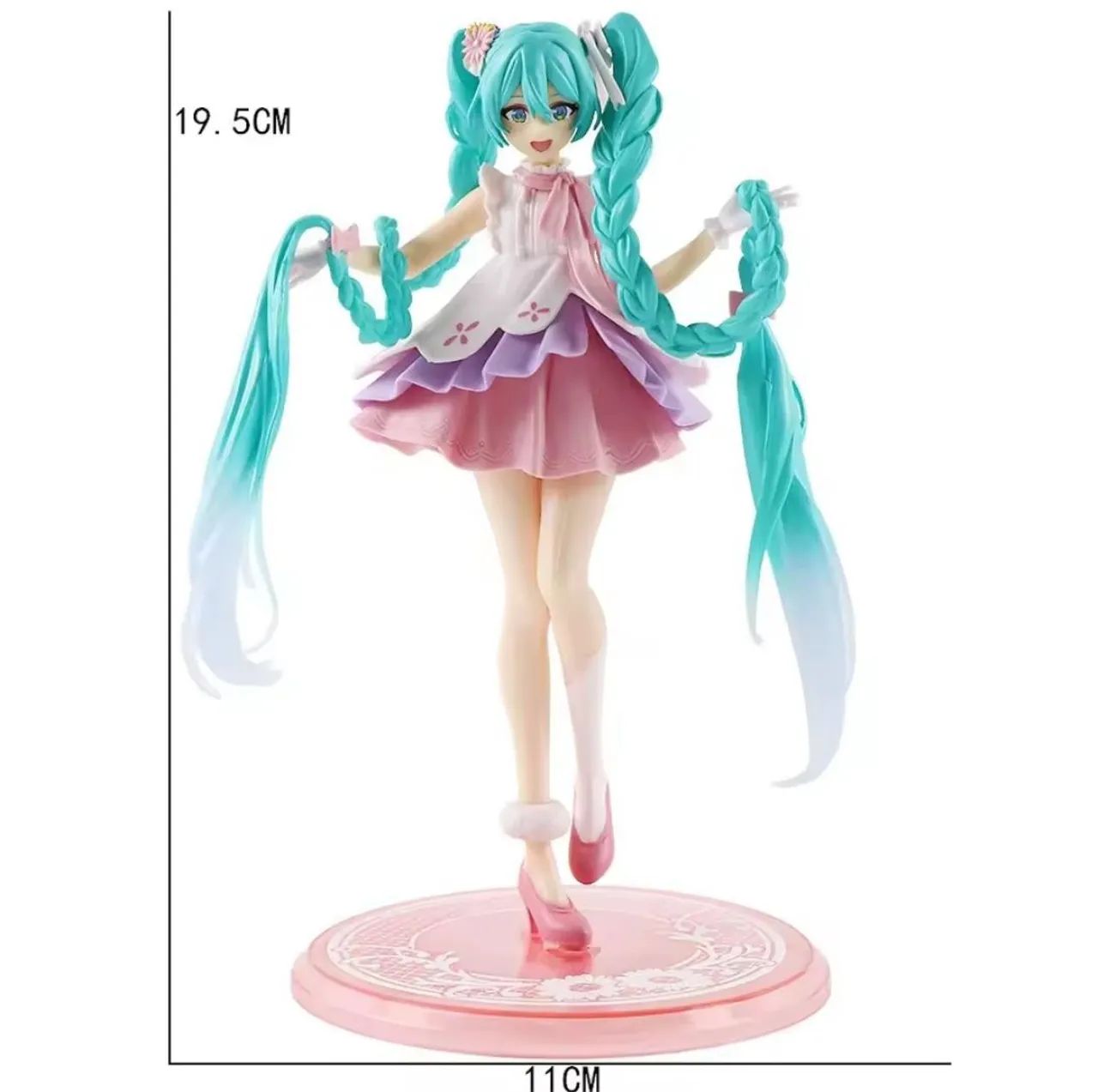 Hatsune Miku com Tranças - Foto 3