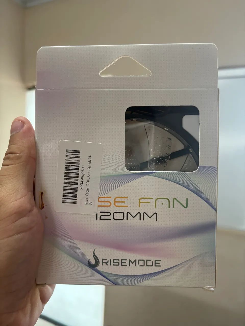 CASE FANS 120MM LED BRANCO - Foto 3