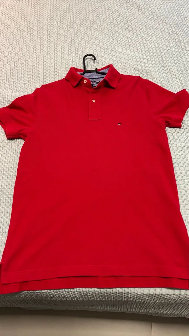 Polo Tommy Hilfiger Vermelha-P
