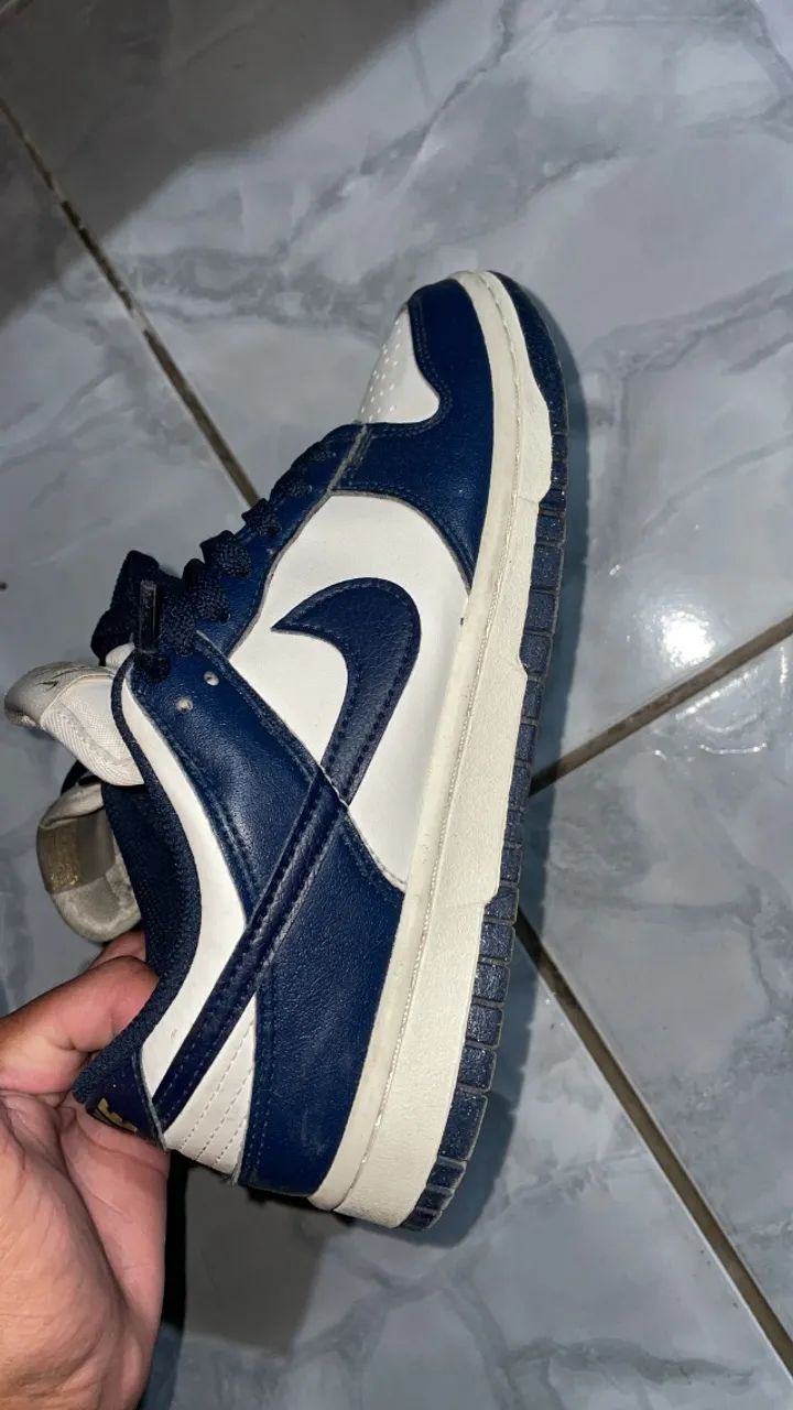 Nike Dunk Low Next Nature Olympic Azul Marinho - Foto 2