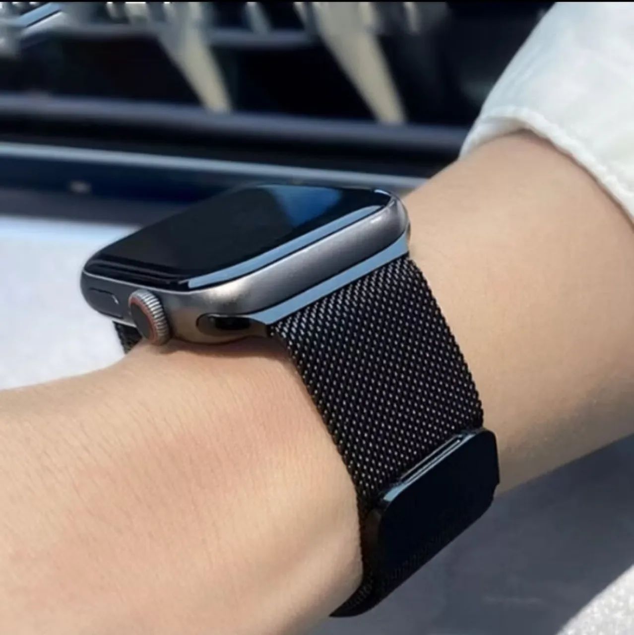 Relógio smartwatch da shell
