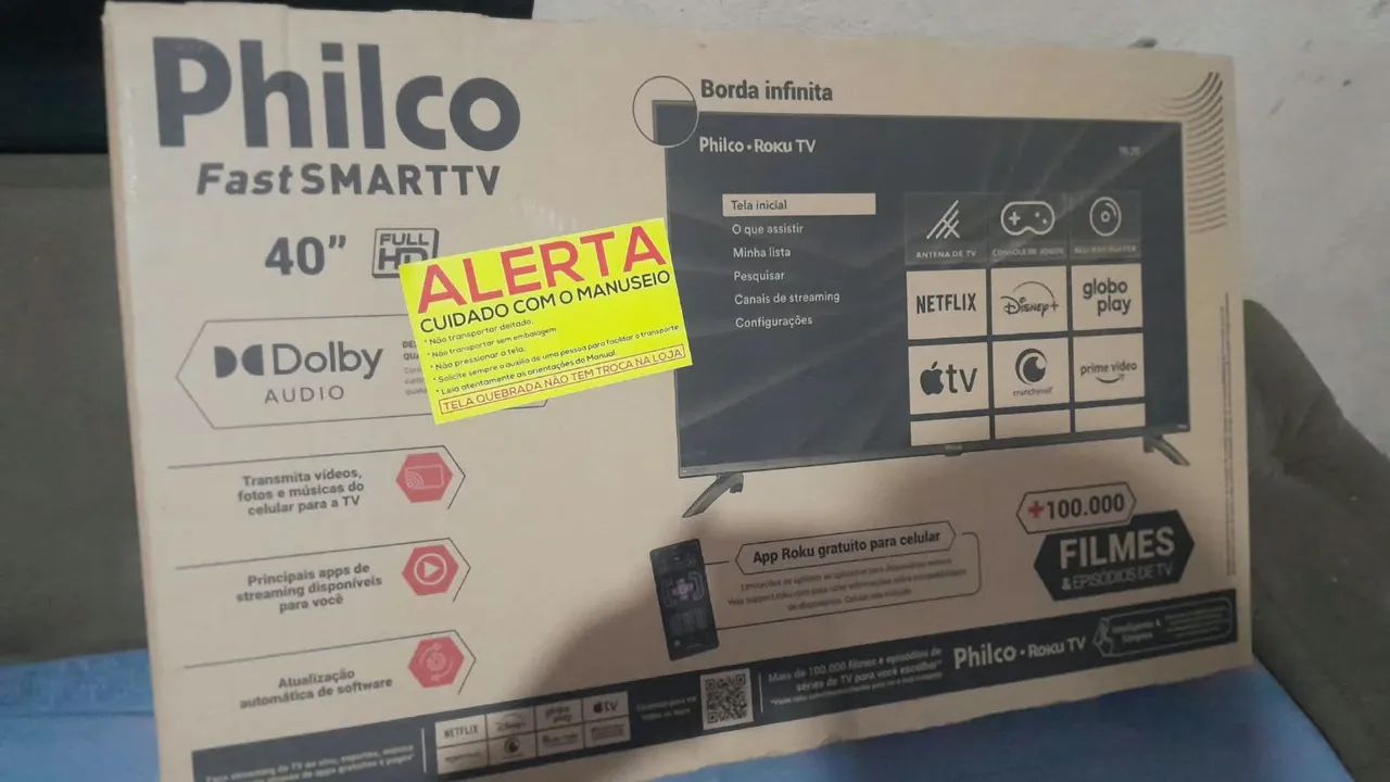 TV 40 polegadas Smart NOVA NA CAIXA