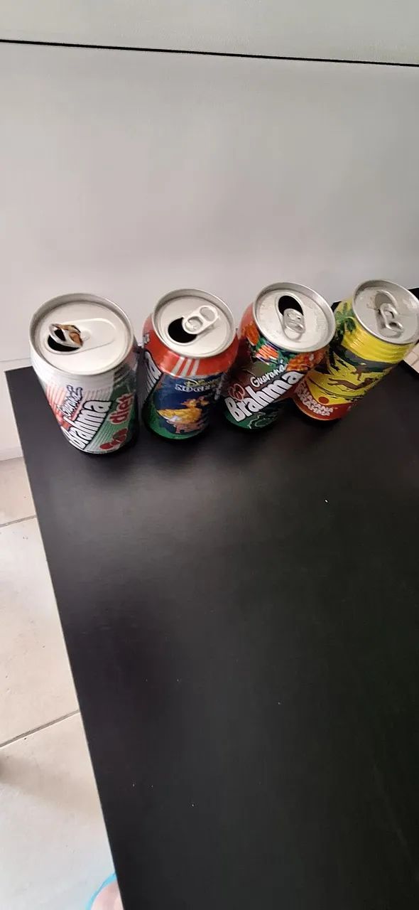 4 latas guaranás antigos - Foto 4