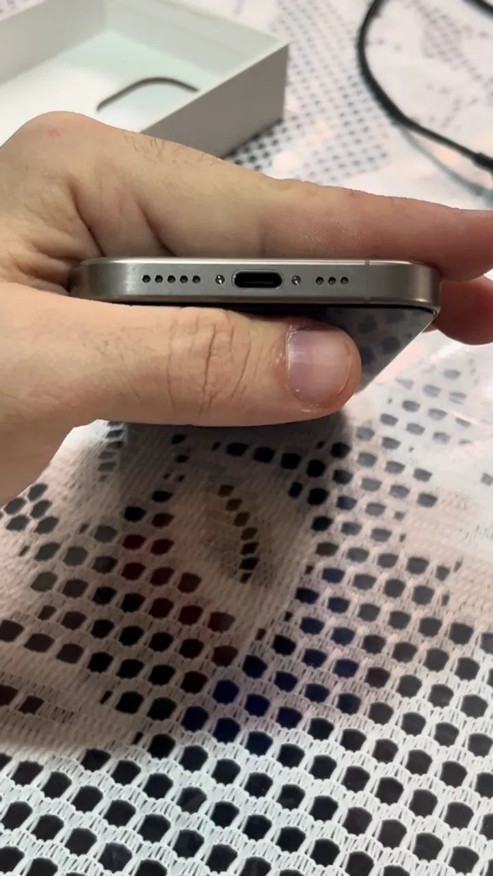 iPhone 15 Pro 512GB - Sem detalhes + NF - Foto 5