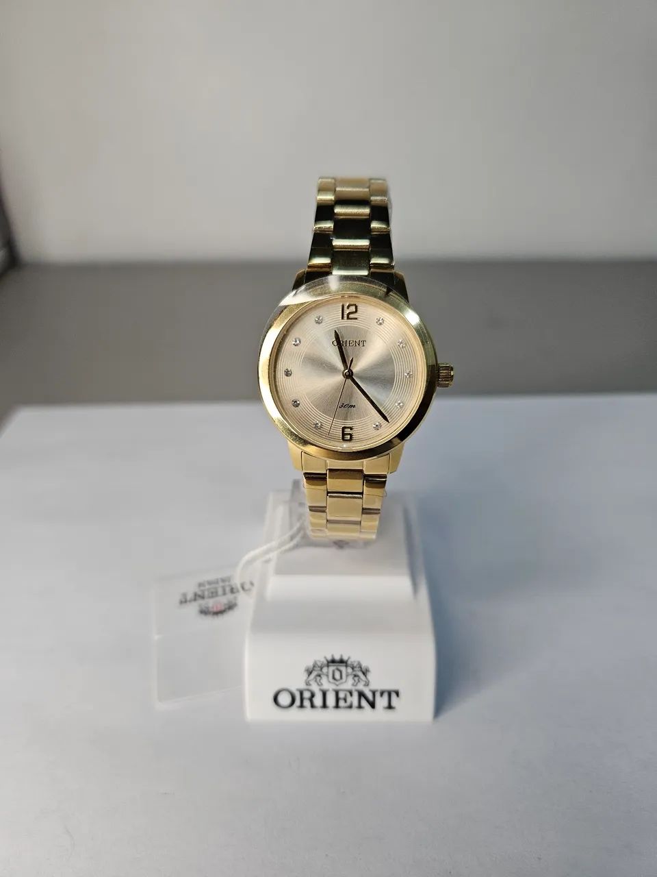 Relógio Quartz Aço Dourado Orient - Foto 3